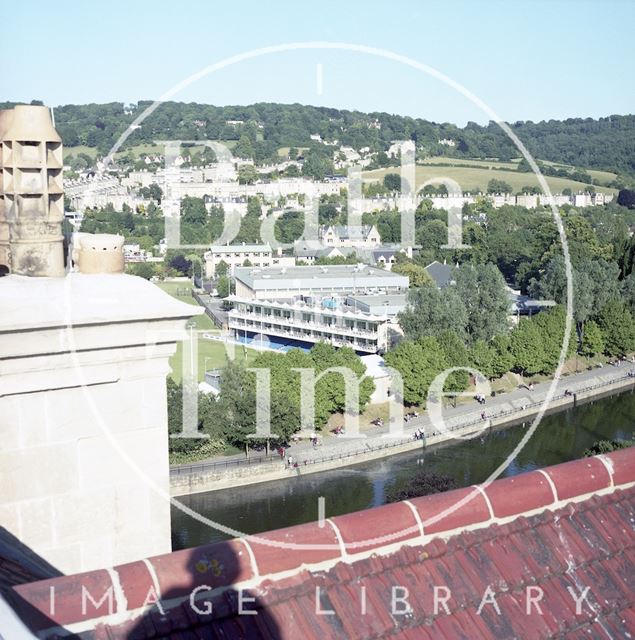 View from the roof of the Empire Hotel, Bath 1996