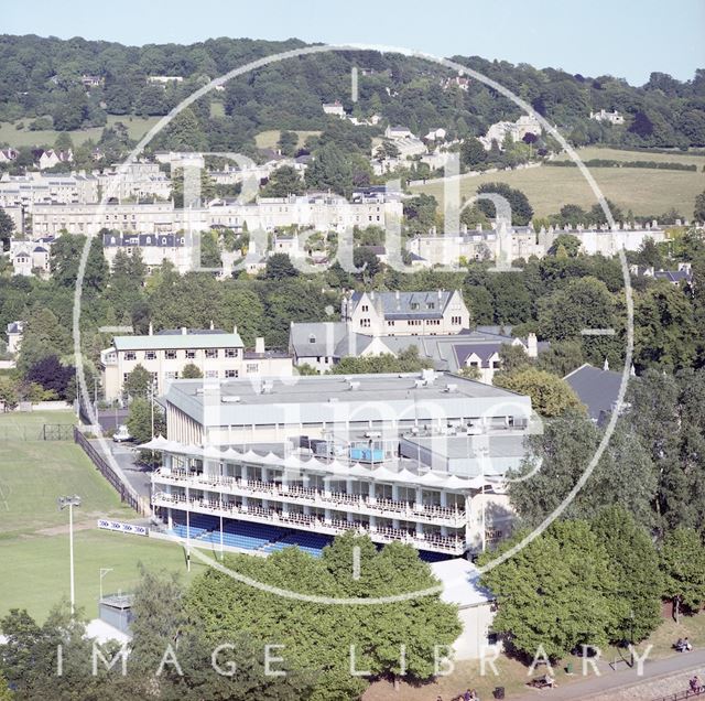 View from the roof of the Empire Hotel, Bath 1996