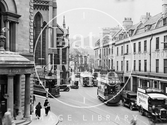 Busy comings and goings in Northgate Street, Bath c.1935?