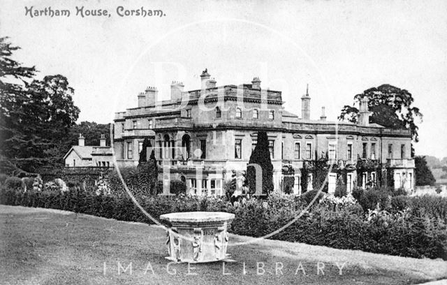 Hartham House, Wiltshire c.1910