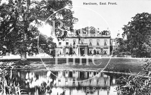 The east front of Hartham Park, Wiltshire c.1910