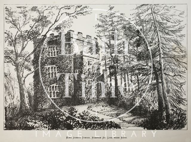 King John's Tower, Newton St. Loe c.1881