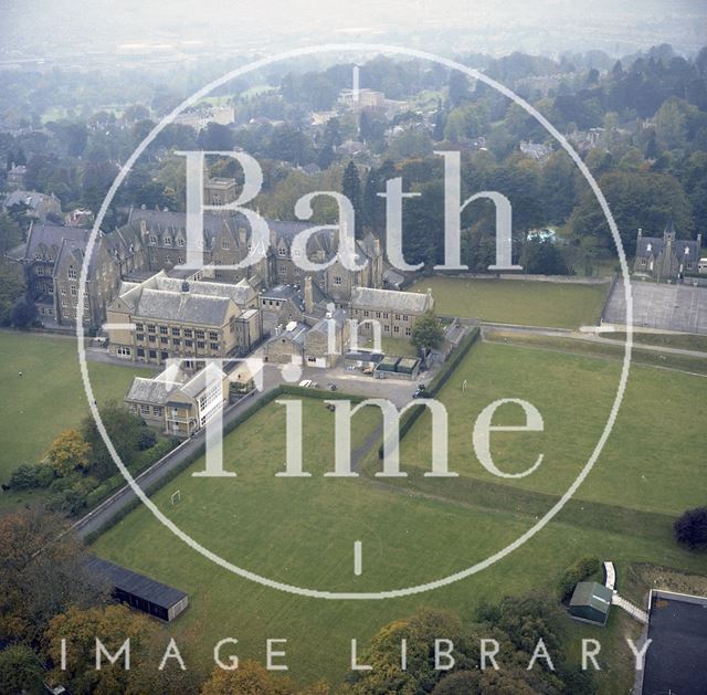 Aerial view of the Royal High School, Lansdown, Bath c.1980