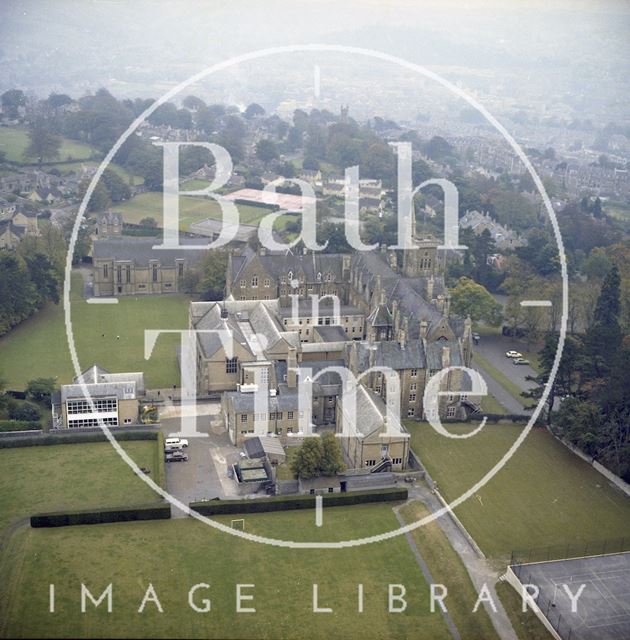 Aerial view of the Royal High School, Lansdown, Bath c.1980