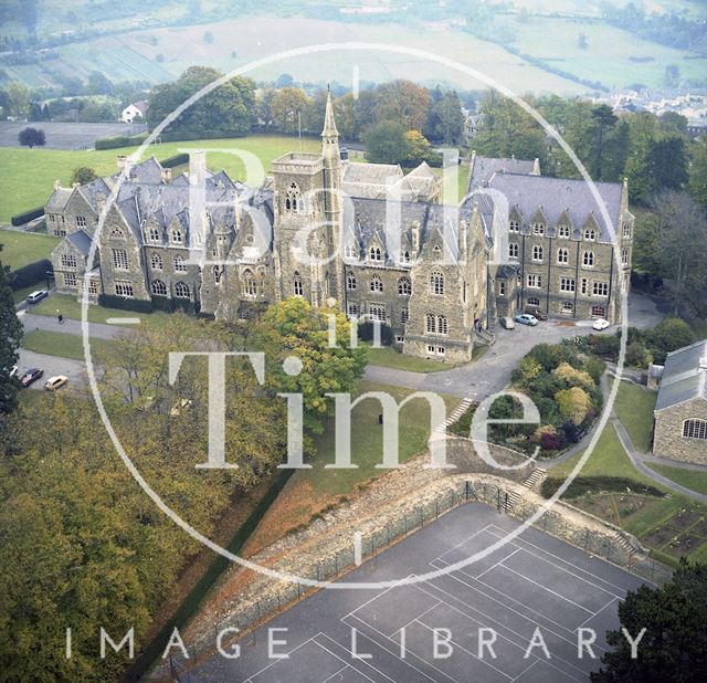 Aerial view of the Royal High School, Lansdown, Bath c.1980