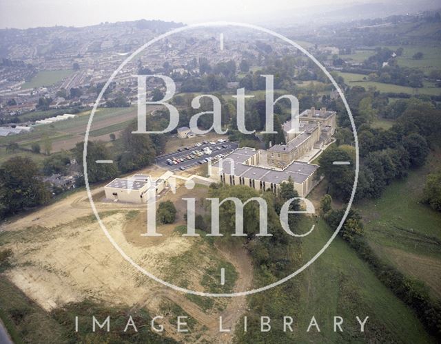 Aerial view of Bailbrook House c.1980