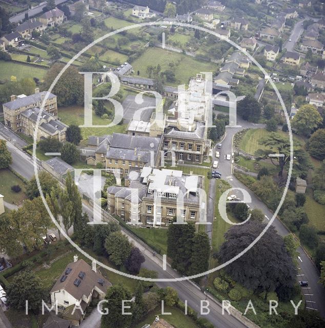 Aerial view of the Bath Spa Nursing College c.1980