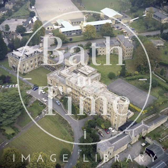 Aerial view of the Bath Spa Nursing College c.1980