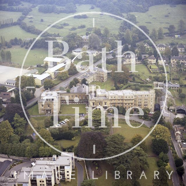 Aerial view of the Bath Spa Nursing College c.1980