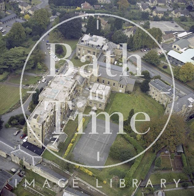 Aerial view of the Bath Spa Nursing College c.1980