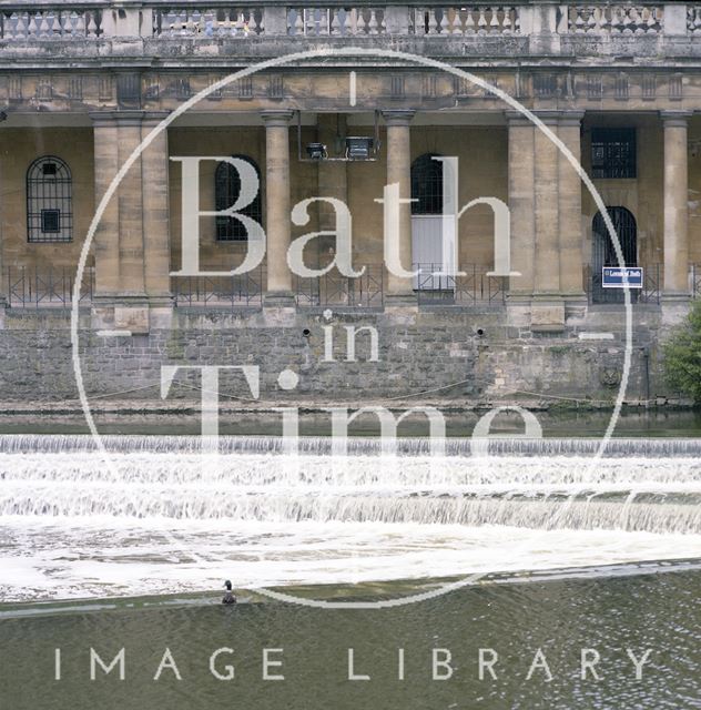 The Empire Hotel, Grand Parade and undercroft, Bath 1985