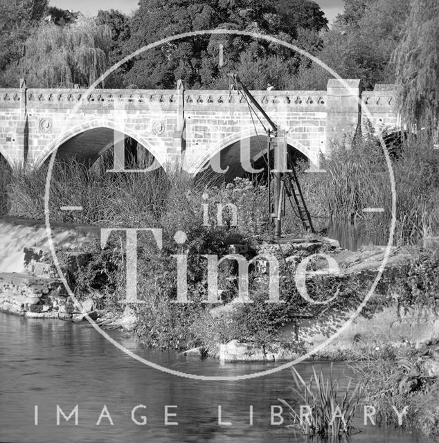 Bathampton Toll Bridge and Weir c.1995?