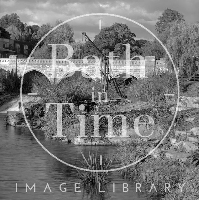 Bathampton Toll Bridge and Weir c.1995?