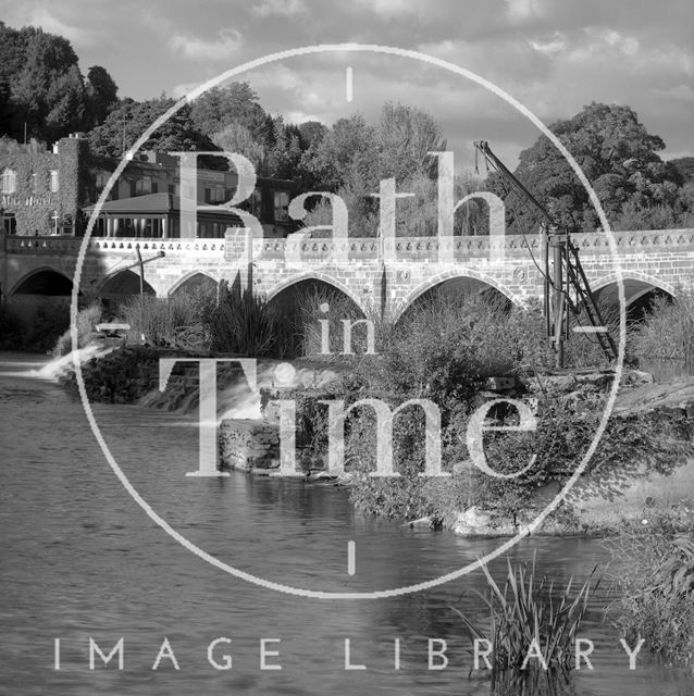 Bathampton Toll Bridge and Weir c.1995?