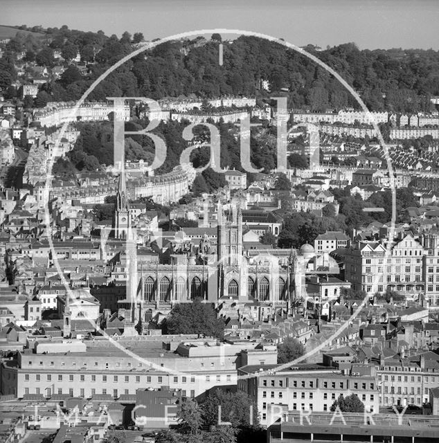 View of Bath from Beechen Cliff c.1995?