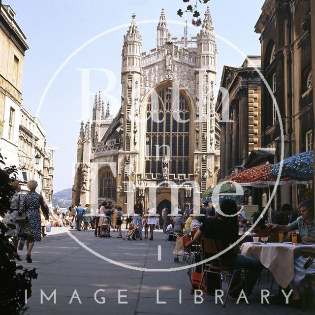 Bath Abbey and Abbey Church Yard c.1975