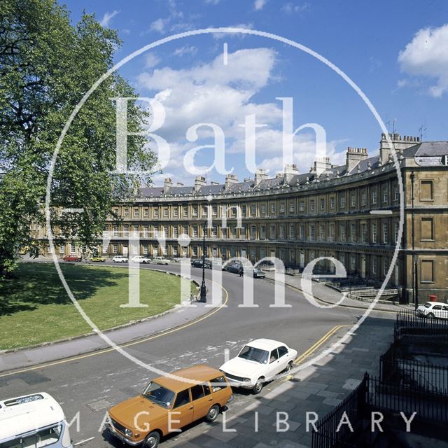 The Circus, Bath c.1980