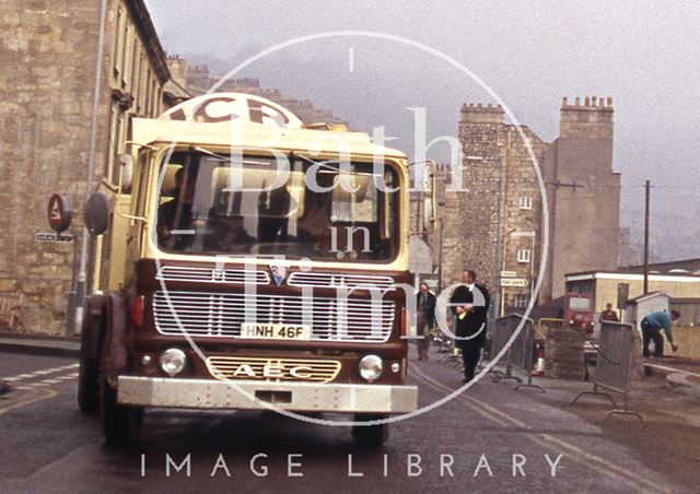 Snowdon. The ventilation shaft outside the Beaufort (now Hilton) Hotel. Walcot Street, Bath, Bath 1972 - detail