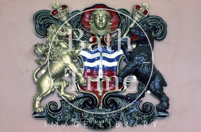 The Bath Coat of Arms, Council Chamber, Guildhall, Bath c.1980