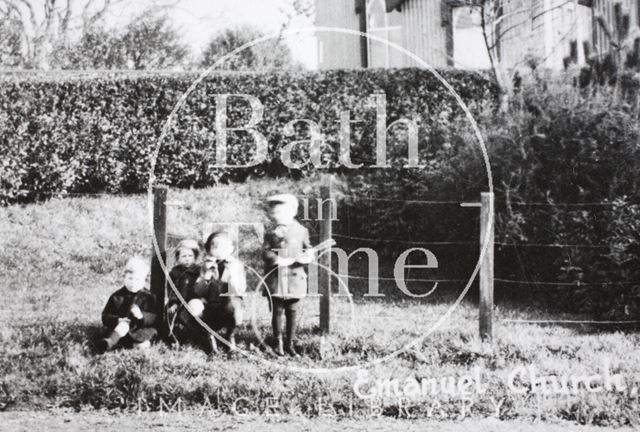 Emmanuel Church, Apsley Road, Bath c.1915 - detail