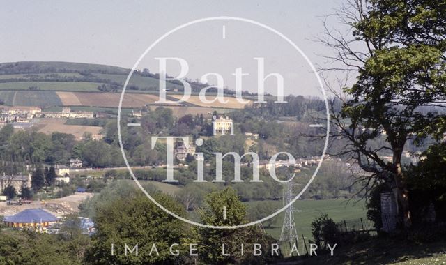 General view of London Road, Bath towards Bailbrook c.1980