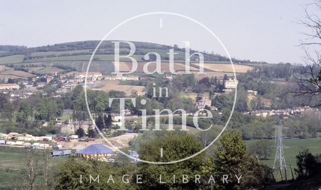 General view of London Road, Bath towards Bailbrook c.1980