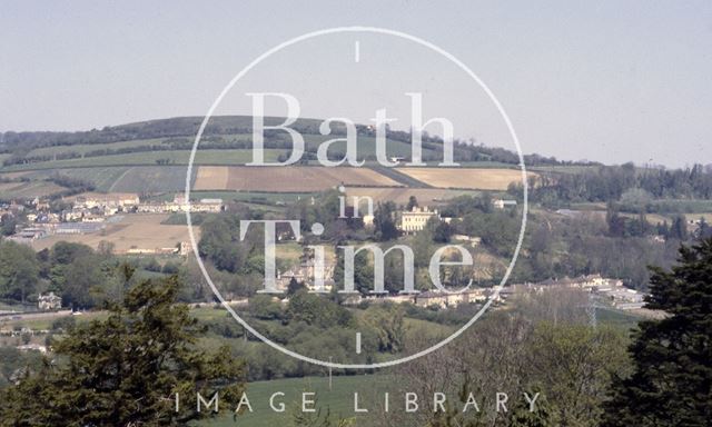 General view of London Road, Bath towards Bailbrook c.1980