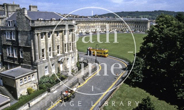 View of Royal Crescent, Bath c.1980