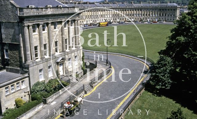 View of Royal Crescent, Bath c.1980