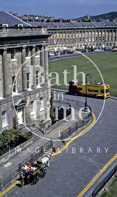 View of Royal Crescent, Bath c.1980