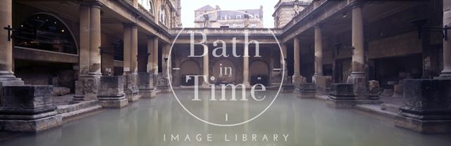 The Roman Bath at Bath c.1981