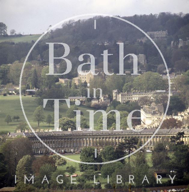 View of Royal Crescent, Bath c.1980