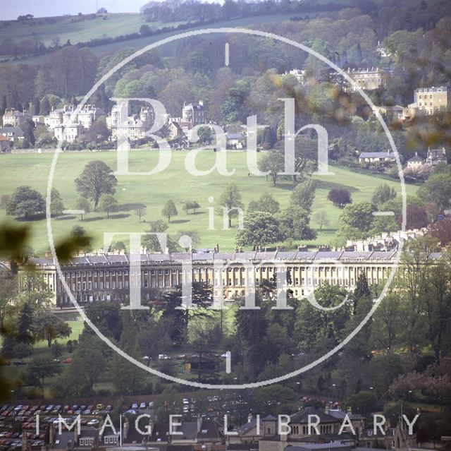 View of Royal Crescent, Bath c.1980