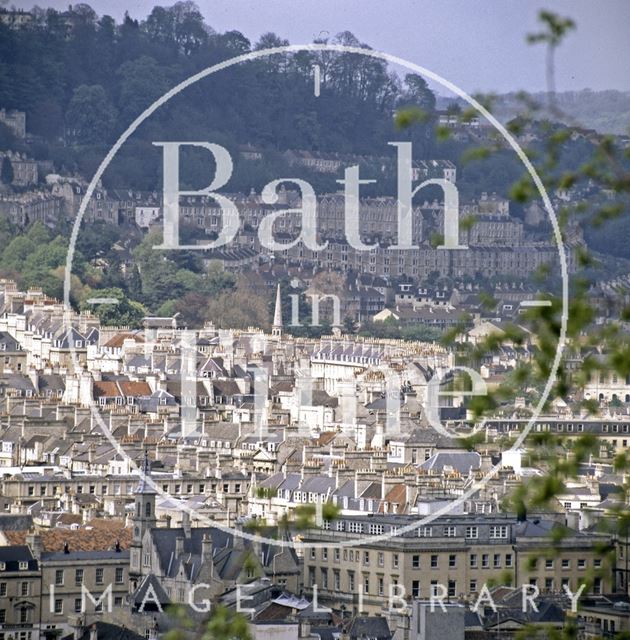 View of Camden from Beechen Cliff, Bath c.1980