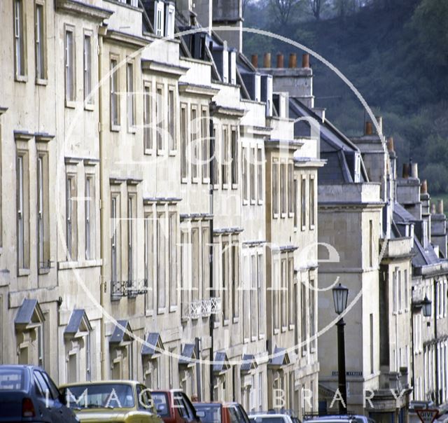 Looking down Gay Street from The Circus, Bath c.1995