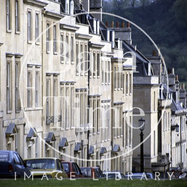 Looking down Gay Street from The Circus, Bath c.1995