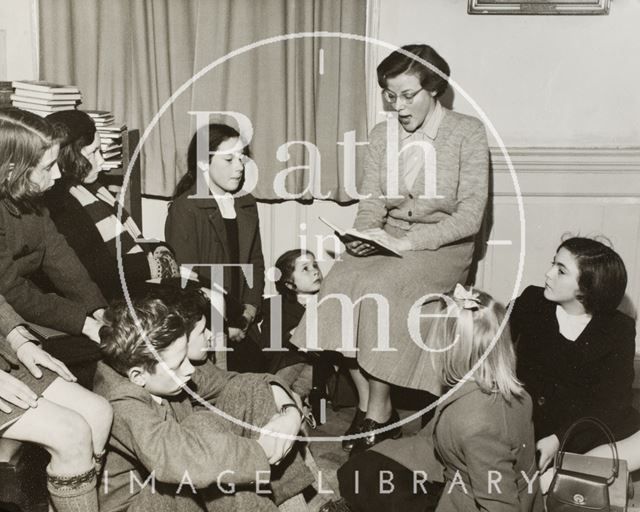 Story Time at Bath Municipal Library c.1965