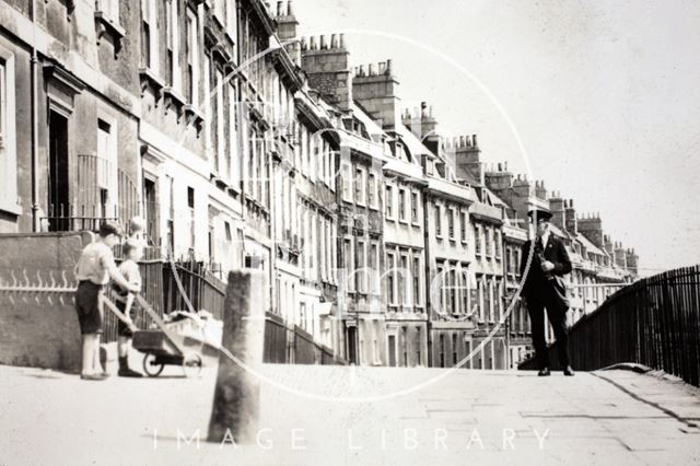 Walcot Parade, London Road, Bath c.1960 - detail