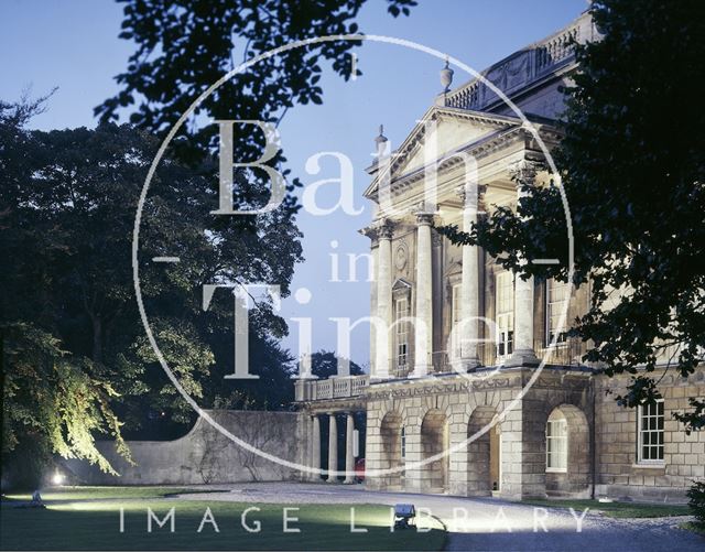 The Holburne Museum at dusk, Bath c.1975-1980