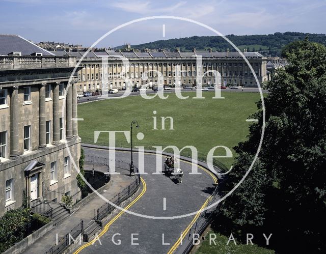 View of Royal Crescent, Bath c.1980