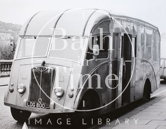 Bath Mobile Library van, Bath 1967