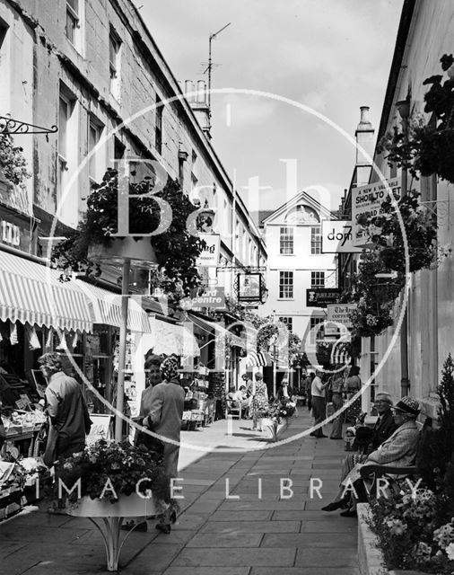 Northumberland Place, Bath c.1977