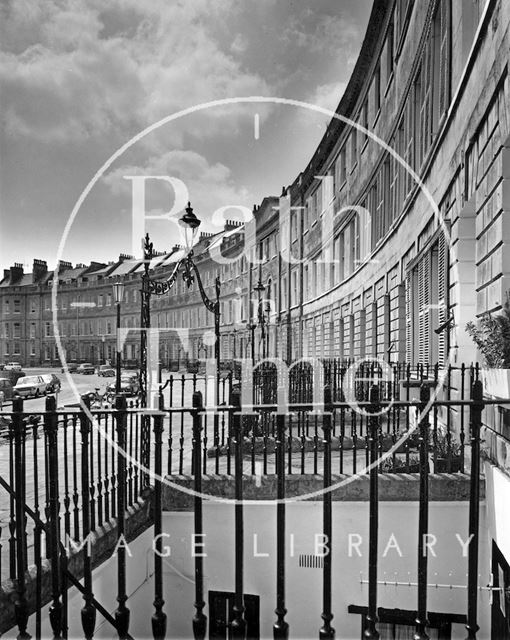 Lansdown Crescent, Bath c.1973