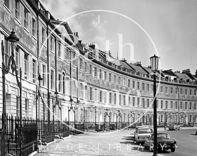 Lansdown Crescent, Bath c.1973