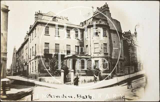 Belvedere Eye Infirmary, 1, Belvedere, Lansdown Road, Bath c.1906