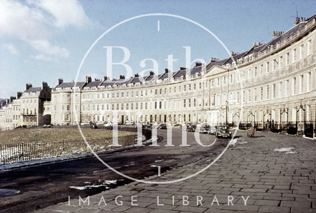 Lansdown Crescent, Bath c.1965