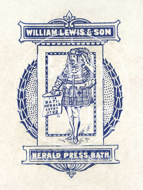 The Herald Press of Bath crest 1917