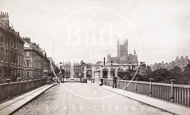 View from the North Parade, Bath 1883