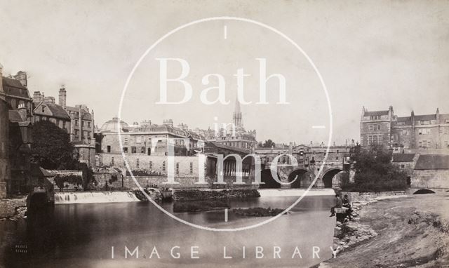 Pulteney Bridge, Bath 1883