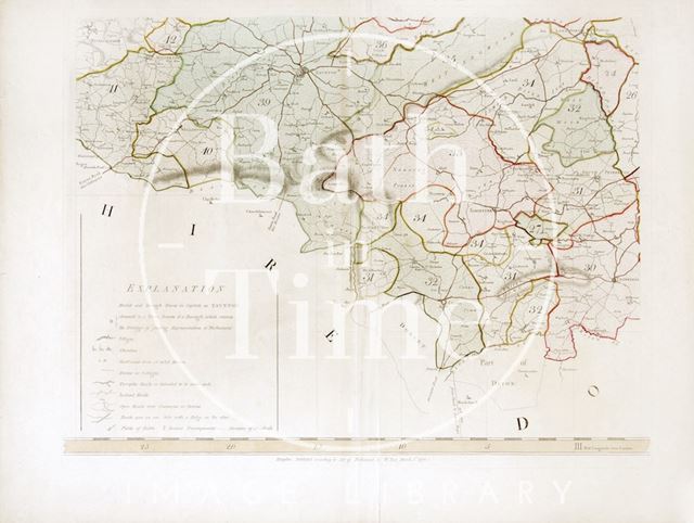 Day and Masters map of Somerset 1782